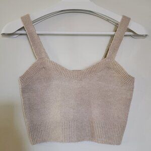 Forever 21 Beige Crop Top